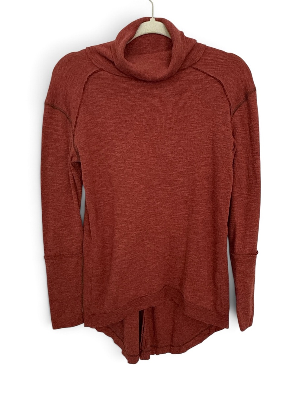 Free People We The Free Split Back Turtleneck Tunic Sweater – Size XS